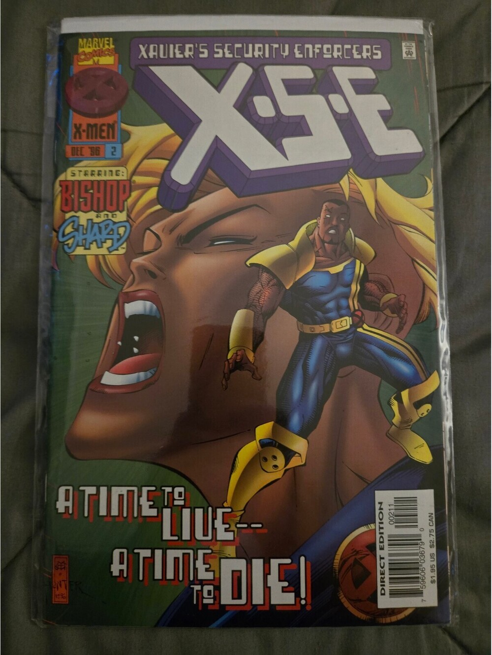 XSE Xavier's Security Enforcers Comic Book Issue 2